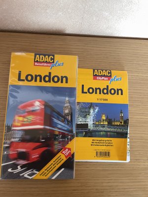 gebrauchtes Buch – Sabine Lindlbauer – ADAC Reiseführer Plus London + Cityplan