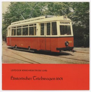 gebrauchtes Buch – Diethart Krische – Leipziger Verkehrsbetriebe (LVB) – Historischer Triebwagen 1601