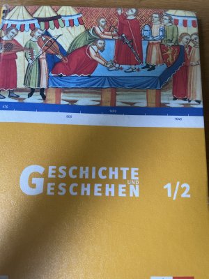 gebrauchtes Buch – Geschichte und Geschehen 1/2. Ausgabe Rheinland-Pfalz, Saarland Gymnasium - Schulbuch Klasse 7/8