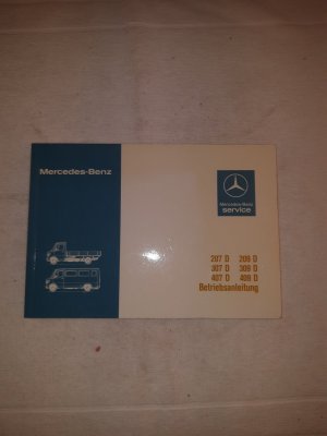 Mercedes-Benz Betriebsanleitung 207 D, 307 D, 407 D, 209 D, 309 D, 409 D