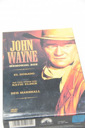 John Wayne Memorial Box. El Dorado. Die vier Söhne der Katie Elder. Der Marshall