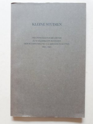 gebrauchtes Buch – Reinhard Düchting, Adolf Schulte  – Kleine Studien