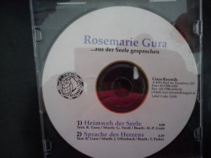 gebrauchter Tonträger – Rosemarie Gura – ... aus der Seele gesprochen