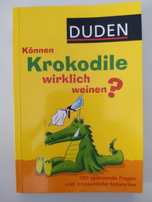 Können Krokodile wirklich weinen?