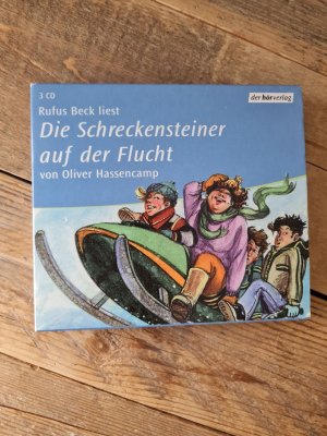 gebrauchtes Hörbuch – Oliver Hassencamp – Die Schreckensteiner auf der Flucht (4)