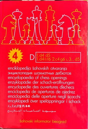 Encyclopaedia of Chess Openings, D - Enzyklopädie der Schach-Eröffnungen (In 10 languages)