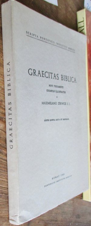 Graecitas biblica. Novi Testamenti exemplis illustratur.