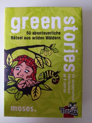 Greenstories: 50 abenteuerliche Rätsel aus wilden Wäldern