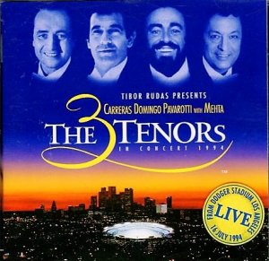 gebrauchter Tonträger – Luciano Pavarotti / Jose Carreras / Placido Domingo – The 3 Tenors: Carreras, Domingo, Pavarotti in Concert 1994