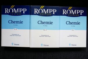 Römpp Lexikon Chemie (völlig ÜBERARBEITETE 10. Auflage 1996-1999)