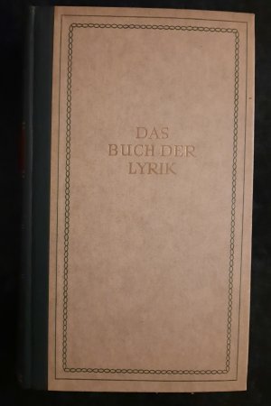 antiquarisches Buch – Theodor Müller-Alfeld, Hannes Kraft  – Das Buch der Lyrik