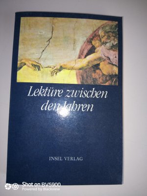 gebrauchtes Buch – Ludger Honnefelder – Lektüre zwischen den Jahren