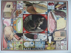 Würfelspiel: Katz und Maus.