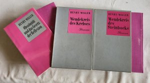 WENDEKREIS DES KREBSES + OBSZÖNITÄT UND DAS GESETZ DER REFLEXION gebundene nummerierte Sonderausgabe Nummer 928 + Wendekreis des Steinbocks Buchnummer […]