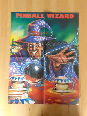 gebrauchtes Buch – unbekannt – PC Spiel POSTER - PINBALL WIZARD * aus ASM Special Nr. 1 * 1980er