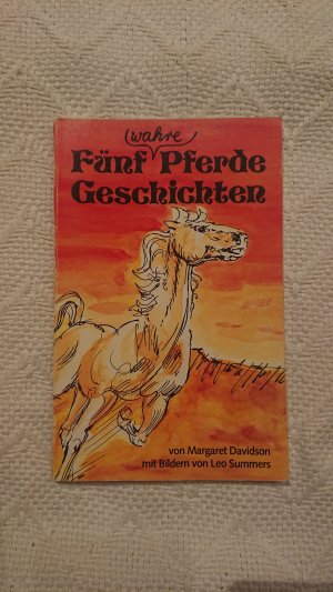 gebrauchtes Buch – Margaret Davidson – Fünf Wahre Pferdegeschichten