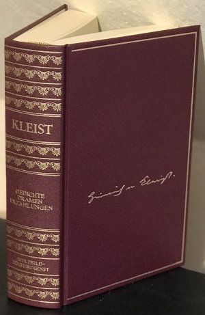gebrauchtes Buch – Kleist, Heinrich v – Gedichte - Dramen - Erzählungen gebrauchtes Buch – Kleist, Heinrich v – Gedichte - Dramen - Erzählungen