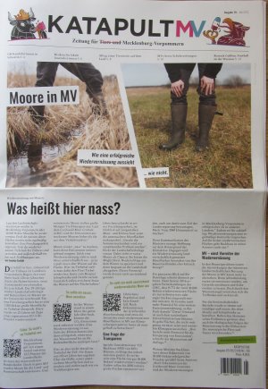 gebrauchtes Buch – Katapult MV (Zeitung), Ausgabe 19 - Mai 2023