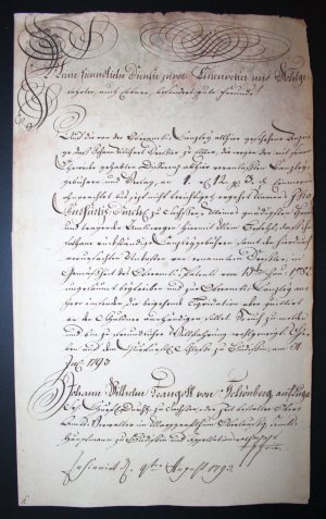 Die Herbeytreibung der von Michael Johann Dreistern restierenden Ober Amts Canzley Gebühren betreffend.