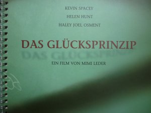 Filmpresseheft " Das Glücksprinzip " Kevin Spacey, Helen Hunt Studio Canal 2001