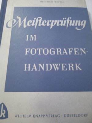 Meisterprüfung im Fotografen-Handwerk