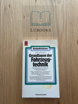 Grundlagen der Fahrzeugtechnik