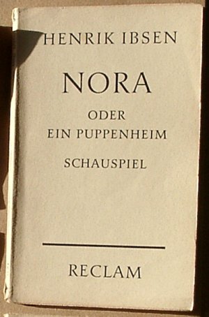 antiquarisches Buch – Henrik Ibsen – Nora oder ein Puppenheim