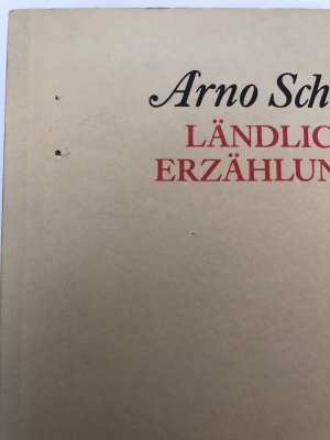 Ländliche Erzählungen. Bargfelder Ausgabe