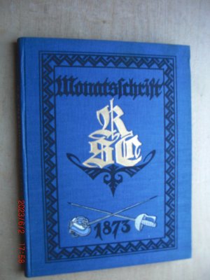 antiquarisches Buch – Erwin Willmann  – Monatsschrift des Rudolstädter Senioren-Convents  (RSC - SC - 1873) - 37. Jahrgang - 1931 - Heft 1 bis 12 komplett