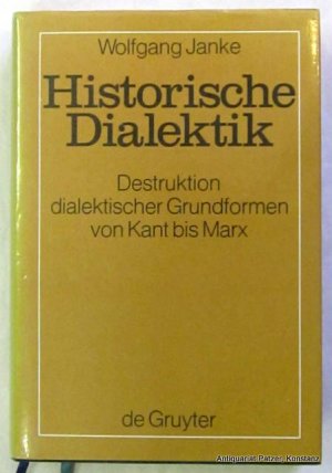 gebrauchtes Buch – Wolfgang Janke – Historische Dialektik