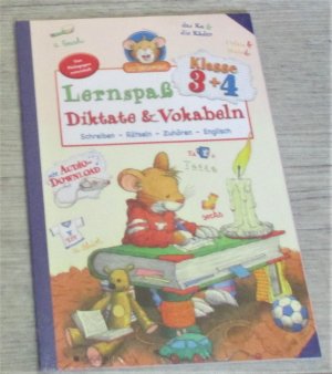 gebrauchtes Buch – Dr Birgit Ebbert – Leo Lausemaus -Lernspass Diktate & Vokabeln  Klasse 3+4 Schreiben -Rätseln -Zuhören -Englisch (Leo Lausemaus)