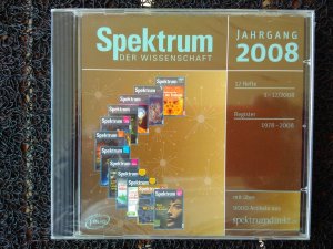 Spektrum der Wissenschaft Jahrgang 2008 - 12 Hefte  Register 1978 - 2008