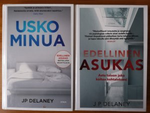 gebrauchtes Buch – J P Delaney – Usko Minua & Edellinen Asukas