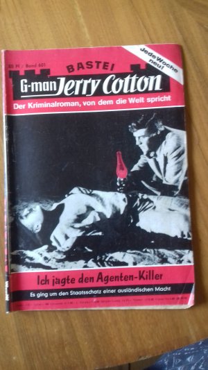 Jerry Cotton Band 601 Ich jagte den Agenten-Killer Verlag Bastei 1968