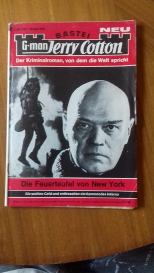 Jerry Cotton Band 958 Der Feuerteufel von New York Verlag Bastei 1976