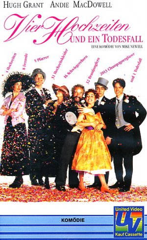 Vier Hochzeiten und ein Todesfall [VHS]