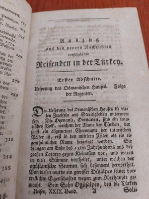 Sammlung der besten und neuesten Reisebeschreibungen in einem ausführlichen Auszuge worinnen eine genaue Nachricht von er Religion, Regierungsverfassung […]