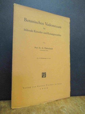 Botanisches Vademecum für bildende Künstler und Kunstgewerbler