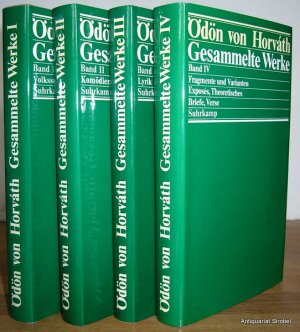 Gesammelte Werke. (Herausgegeben von Dieter Hildebrandt, Walter Huder und Traugott Krischke). 4 Bände.