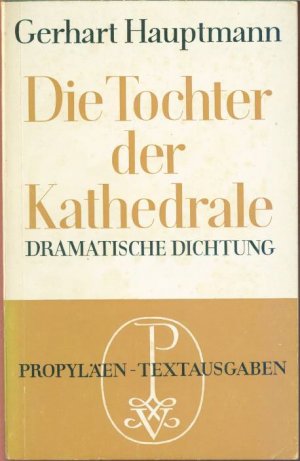 antiquarisches Buch – Gerhart Hauptmann – Die Tochter der Kathedrale