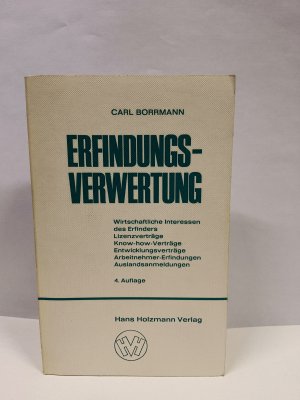 gebrauchtes Buch – Carl Borrmann – Erfindungsverwertung