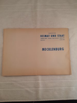 Wandzeitung 84 x 60 - Heimat und Staat: Mecklenburg