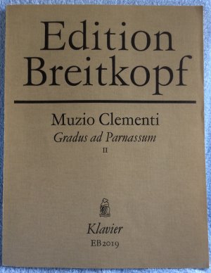 gebrauchtes Buch – Bruno Mugellini – Muzio Clementi • Gradus ad Parnassum II • 100 Etüden für Klavier II (Etüden Nr. 28-50)