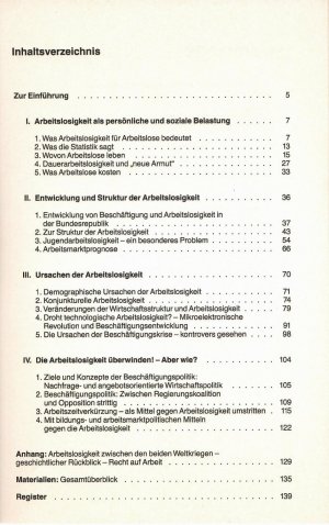 Beschäftigungskrise, Arbeitslosigkeit, Jugendarbeitslosigkeit - Ursachen, Folgen, Gegenmaßnahmen