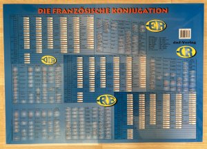 gebrauchtes Buch – Die französische Konjugation - Schreibtischunterlage