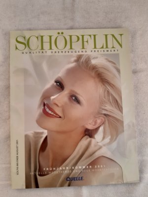 Schöpflin - Qualität überzeugend Preiswert, Frühjahr/Sommer 2001