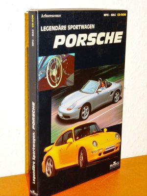 gebrauchtes Spiel – CD-ROM - Legendäre Sportwagen  " Porsche "  Eine detaillierte Betrachtung - Porsches aus der Insider-Perspektive - Dreisprachige Version: Deutsch / Englisch / Französisch