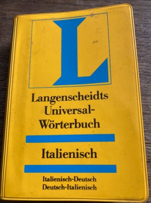 gebrauchtes Buch – Langenscheidt Universal-Wörterbücher. Fremdsprache-Deutsch /Deutsch-Fremdsprache in einem Band