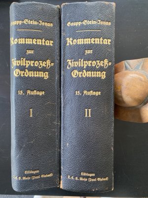 Kommentar zur Zivilprozeßordnung in der Fassung der Bekanntmachung vom 8. November 1933.