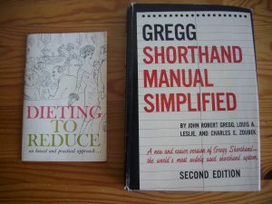 antiquarisches Buch – Robert Gregg - Laslie - Zoubek – 2 x englische Sachbücher 1960er Jahre: 1 x Steno Shorthand Manual Simlified + DIETING to Reduce